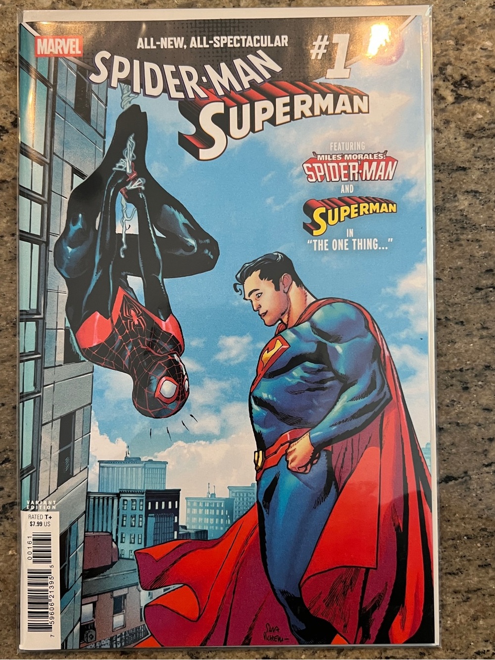 Spider-Man Superman #1 Marvel/DC Comics Sara Pichelli Variant Cover